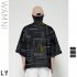 Unisex Fashion Thin Sunscreen Robe Summer Half Sleeve Loose Kimono Clothes V00021 3M25 L