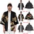Unisex Fashion Thin Sunscreen Robe Summer Half Sleeve Loose Kimono Clothes V00020 3M25 XXL