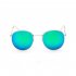 Unisex Fashionable Sunglasses Thin Metal Frames Eyewear