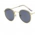 Unisex Fashionable Sunglasses Thin Metal Frames Eyewear