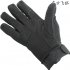 Unisex Full Finger Gloves Warm Windproof Thickening Comfortable Outdoor Gloves Cycling Motorcycle Hiking Camping Black M