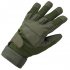 Unisex Full Finger Gloves Warm Windproof Thickening Comfortable Outdoor Gloves Cycling Motorcycle Hiking Camping Khaki L