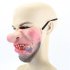 Unisex Funny Latex Mask Half Face Mask for Halloween Festival Cosplay Party GY 04