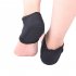 Unisex Heel Cover Heel Protective Sock Anti cracks Prevent Grinding Feet Socks Black red L