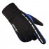 Unisex Luminous Outdoor Cycling Gloves Warm Velvet Touch Screen Waterproof Windproof Gloves