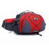 Unisex Outdoor Multifunctional Sports Fanny Pack Waterproof Single Shoulder Bag red One size