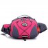 Unisex Outdoor Multifunctional Sports Fanny Pack Waterproof Single Shoulder Bag red One size