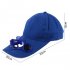 Unisex Peaked Cap Summer Baseball Hat with Solar Powered Fan Cooling Fan Cap for Camping Traveling Outdoor Activities Red
