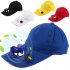 Unisex Peaked Cap Summer Baseball Hat with Solar Powered Fan Cooling Fan Cap for Camping Traveling Outdoor Activities Black