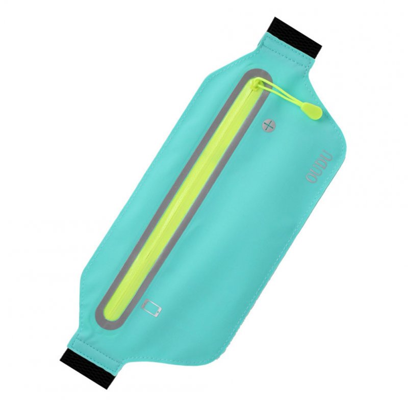 Unisex Running Sports Cell Phone Pocket Multifunction Waterproof Waistbag Lightweight Bag sky blue_6.5 inch