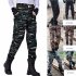 Unisex Special Training Camouflage High Strength Pants Wear Resistant Casual Trousers Tabby camouflage 180 XL