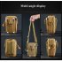 Unisex Sports Multi functional Outdoor Running Waist Bag Mini Shoulder Bag Desert digital 17 5 12 8  CM 