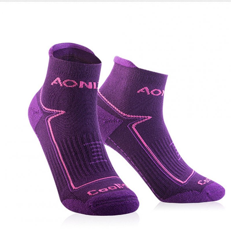 purple sports socks