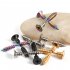 Unisex Stainless Steel Piercing Nail Screw Stud Earrings Punk Helix Ear Piercings Fashion Jewelry black