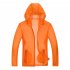 Unisex Sun Protection Jacket Solid Color Uv Protective Clothing For Summer Outdoor Running light blue 3XL