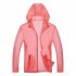 Unisex Sun Protection Jacket Solid Color Uv Protective Clothing For Summer Outdoor Running light blue 3XL