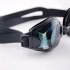 Unisex Waterproof Antifog Ultraviolet proof HD Myopia Swimming Goggles Black
