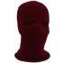 Unisex Windproof Thicken Warm Mask Hat for Winter Outdoor Riding Skiing ArmyGreen One size
