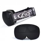 Unisex Winter Snow Sports Snowboard Goggles with Anti fog UV Protection Snowmobile Skiing Skating Mask