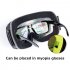 Unisex Winter Snow Sports Snowboard Goggles with Anti fog UV Protection Snowmobile Skiing Skating Mask