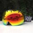Unisex Winter Snow Sports Snowboard Goggles with Anti fog UV Protection Snowmobile Skiing Skating Mask