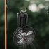 Unitedtime Camping Fan  Rechargeable Battery Operated 4 Speed With Hanging Hook Foldable Tripod Portable Table Fan For Camping  Outdoor X77 black