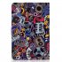 Universal 10Inches Laptop Protective Case with Front Snap Cute Cartoon Color Painted PU Cover  Graffiti