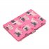 Universal 10Inches Laptop Protective Case with Front Snap Cute Cartoon Color Painted PU Cover  Caring dog
