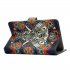 Universal 10Inches Laptop Protective Case with Front Snap Cute Cartoon Color Painted PU Cover  Crown cat