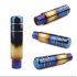 Universal 13cm Car Modified Shift Head Aluminum Alloy Handle Gearshift Manual Gear Shifter Shift Lever Baked blue   gold