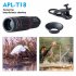 Universal 18x25 Monocular Zoom HD Optical Cell Phone Lens 18X Telephoto Lens for Smartphone    With tripod