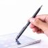 Universal 2 In 1 Touch Screen Stylus Pens For Ipad Iphone Samsung Tablet All Mobile Phones Tablet PC Golden