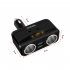 Universal 2 Ways Car Cigarette Lighter Power Socket Splitter Power Adapter DC 12V 2 1A 1A Dual USB Charger