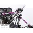 Universal 22mm Motorcycle Handlebar  Motorbike Grips Handle Bar  Steering Wheel Strengthen Aluminum Alloy Brace  Adjustable Cross Bar