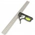 Universal 300mm Adjustable Stainless Steel Multifunctional Combination Try Square Set Right Angle Ruler