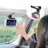 Universal 360 Car Clip Sun Visor Cell Phone Holder Mount Stand GPS Holder in Car Mobile Clip black