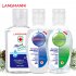 Universal 50 60ml Hand Sanitizer Alcohol Free Hand Gel Disinfectant Antibacterial