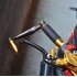 Universal 7 8  22mm Motorcycle Handlebar Brake Clutch Levers Protector Guard for kawasaki KTM MV  Orange
