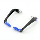 Universal 7 8  22mm Motorcycle Handlebar Brake Clutch Levers Protector Guard for kawasaki KTM MV  blue