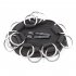 Universal Adjustable Adult Games Bed Restraints Metal Ring Handcuffs Fixed Belt Hand Ankle for Couples Multi ring nylon strap