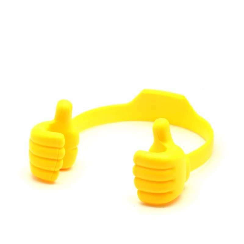 Universal iPhone and Pad Holder Yellow