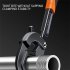 Universal Adjustable Wrench Pipe Wrench With Self Locking Function Double Thread Bottom Pry Bar Design Anti Slip Adjustable Universal Wrench Self locking wrench