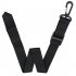 Universal Adjustable Saxophone Clarinet Single Shoulder Neck Strap Oxford Cloth Wind Instrument Parts Accessories black