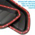 Universal Air Flow Intake Hood Scoop Bonnet Vent Cover Sticker Window Frame Design Hood Vent Sticker Cover Decoration Left And Right Pack Of 2 black
