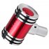 Universal Aircraft Modified Gear Head Shift Knob for Manual Shift Lever Stick  red