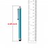 Universal Aluminum Alloy Touch  Pen Metal Touch Screen Pen Stylus Pens Capacitive Screen Pen With Clip For Tablet Mobile Phone blue