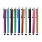 Universal Aluminum Alloy Touch  Pen Metal Touch Screen Pen Stylus Pens Capacitive Screen Pen With Clip For Tablet Mobile Phone Purple
