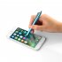 Universal Aluminum Alloy Touch  Pen Metal Touch Screen Pen Stylus Pens Capacitive Screen Pen With Clip For Tablet Mobile Phone Purple