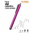 Universal Aluminum Alloy Touch  Pen Metal Touch Screen Pen Stylus Pens Capacitive Screen Pen With Clip For Tablet Mobile Phone blue