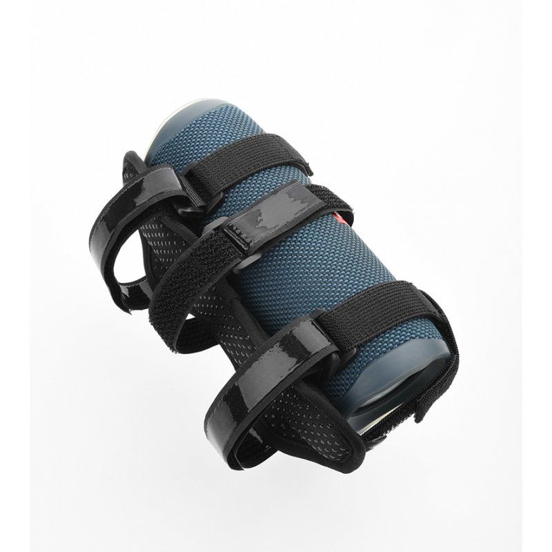 Universal Bicycle Speaker Mount Strap Fixed Holder Portable Mtb Road Bike Cage Loop Fastener Bracket black